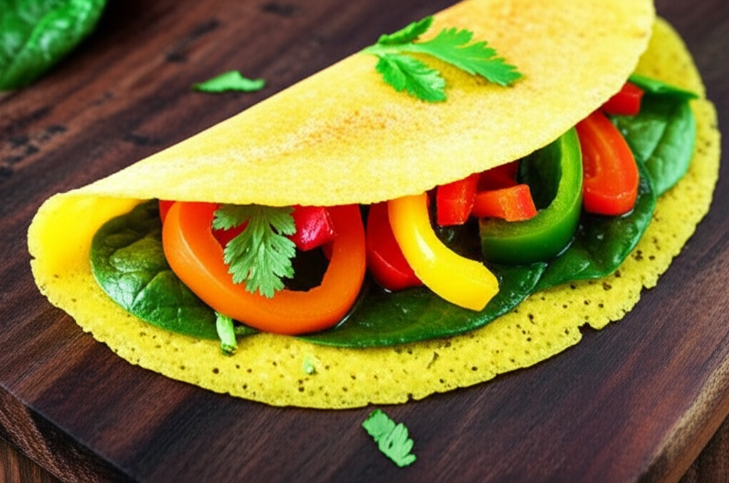 Millet Dosa Wrap