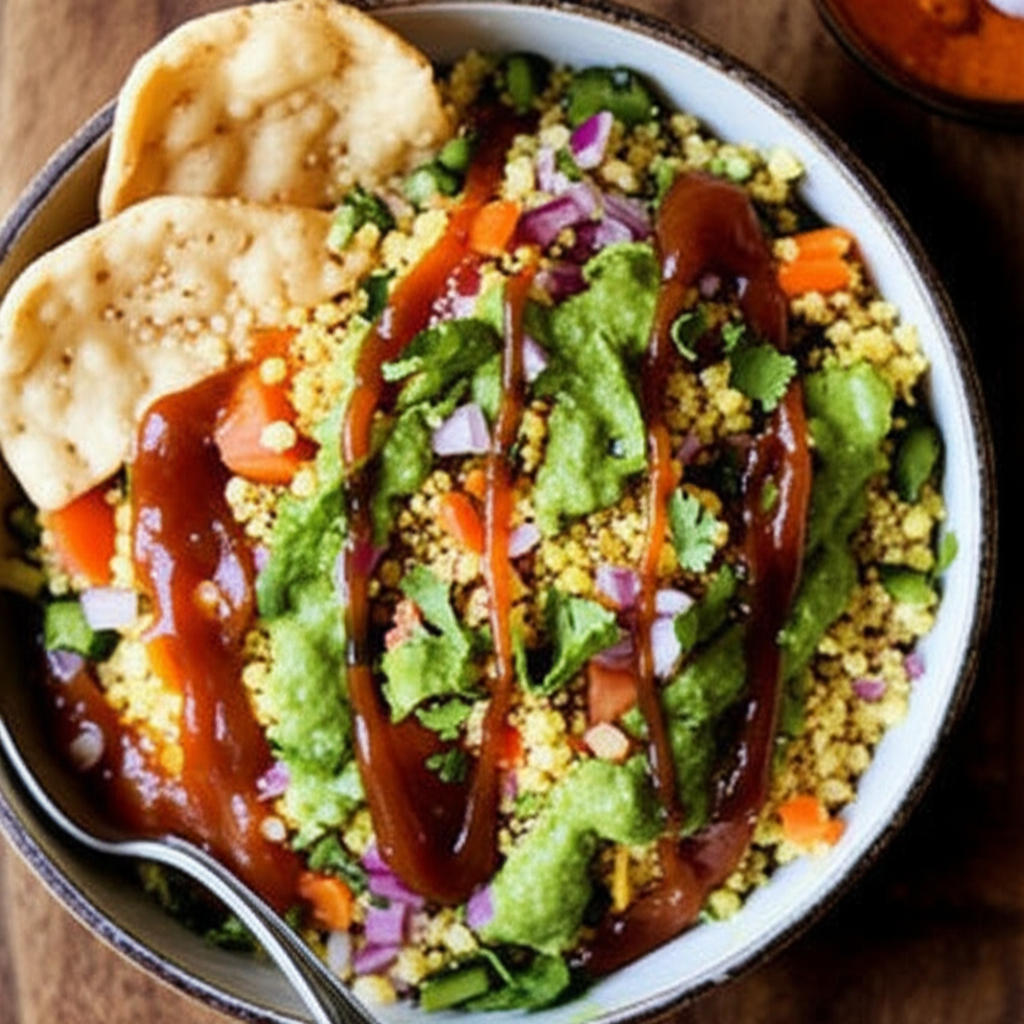 Quinoa Bhel Puri