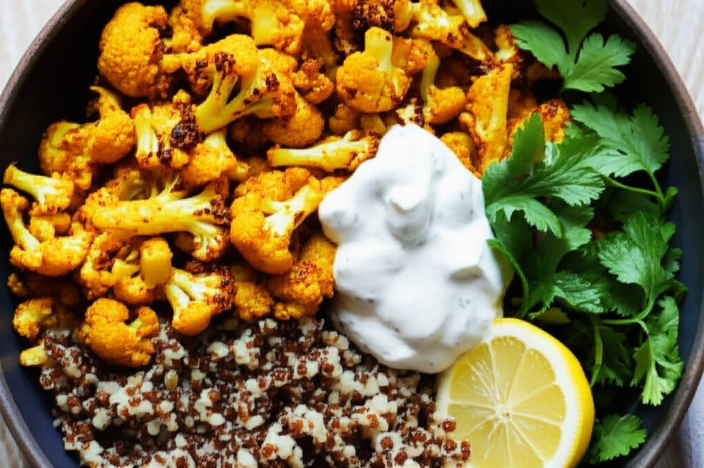 Turmeric Cauliflower Bowl